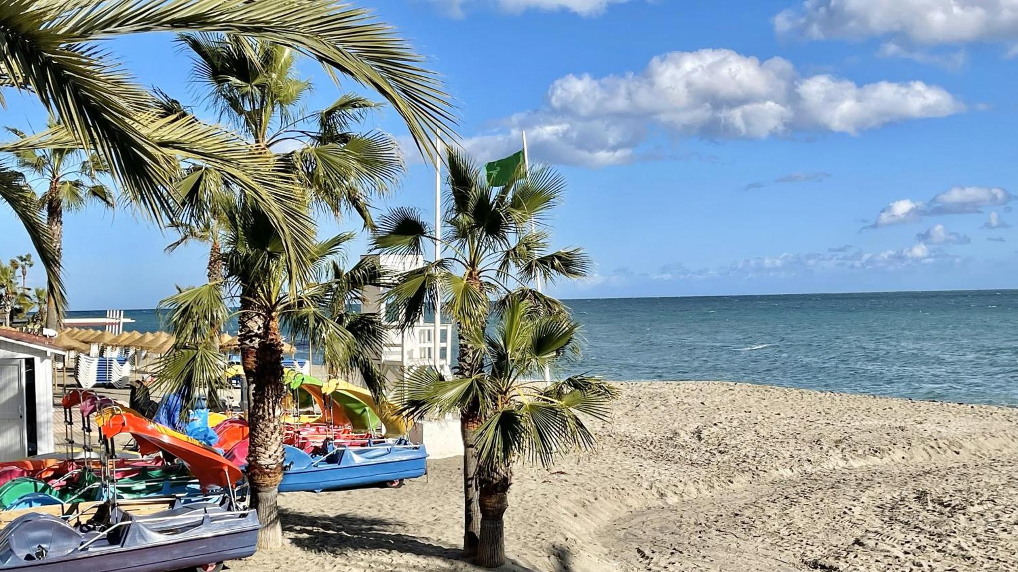 Beachfront 1Br Apartment In Center Of Marbella! Exterior photo